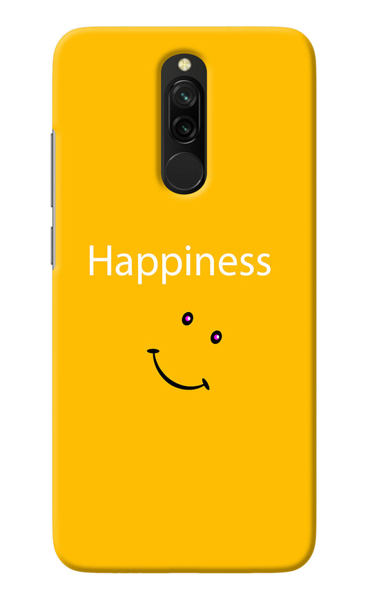 Happiness With Smiley Redmi 8 Back Cover