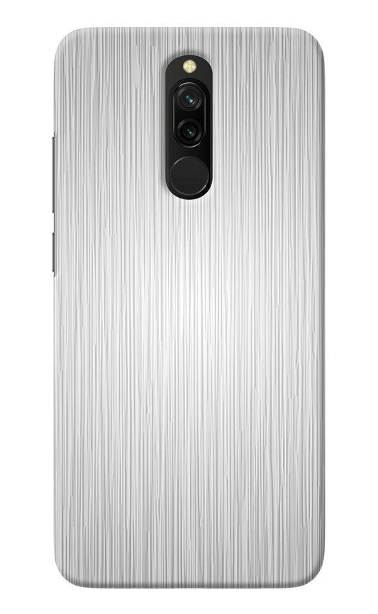 Wooden Grey Texture Redmi 8 Back Cover