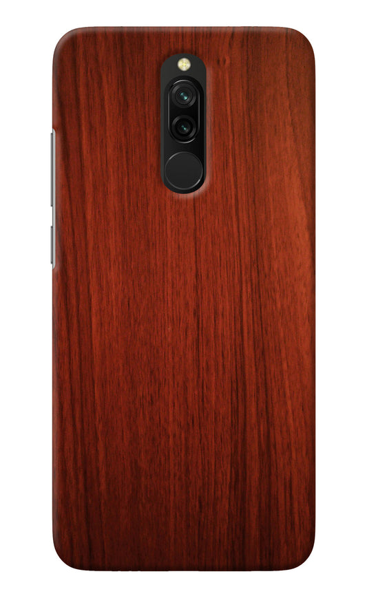 Wooden Plain Pattern Redmi 8 Back Cover