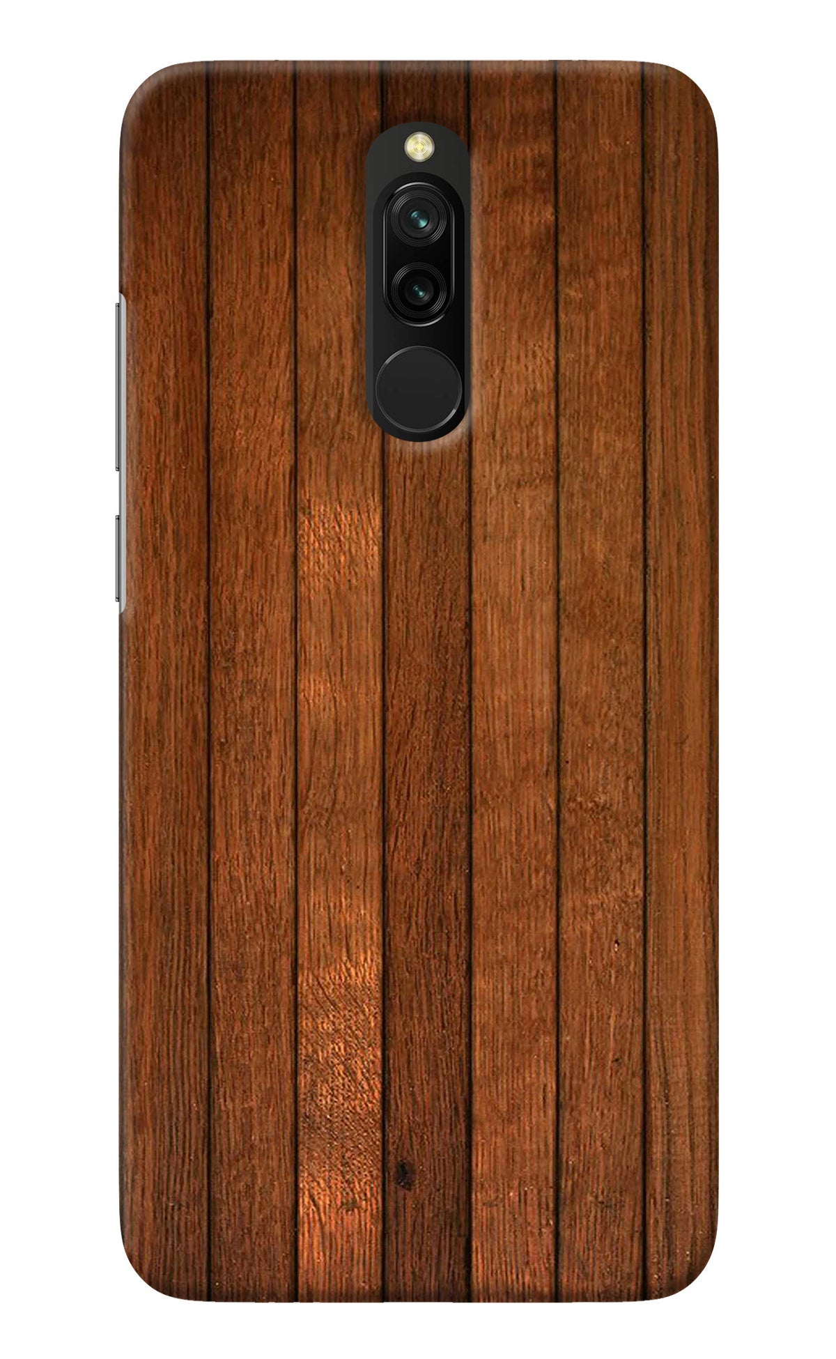 Wooden Artwork Bands Redmi 8 Back Cover