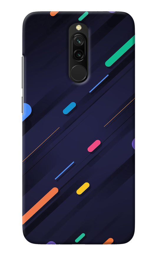 Abstract Design Redmi 8 Back Cover