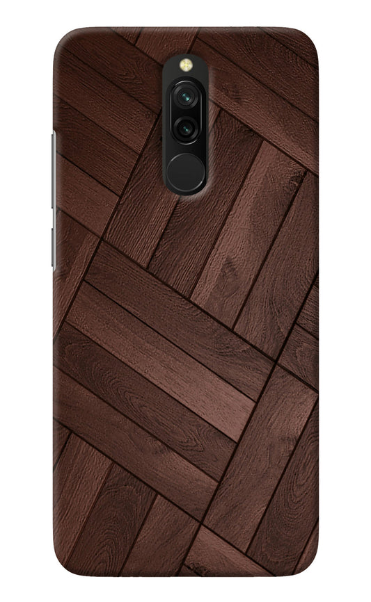 Wooden Texture Design Redmi 8 Back Cover