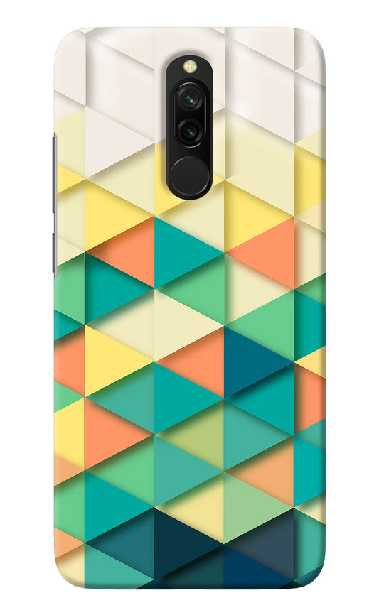 Abstract Redmi 8 Back Cover