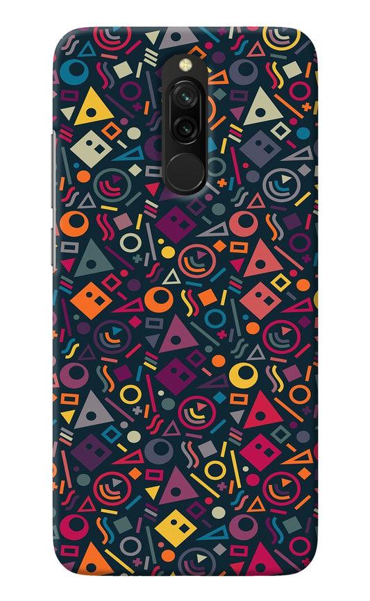 Geometric Abstract Redmi 8 Back Cover