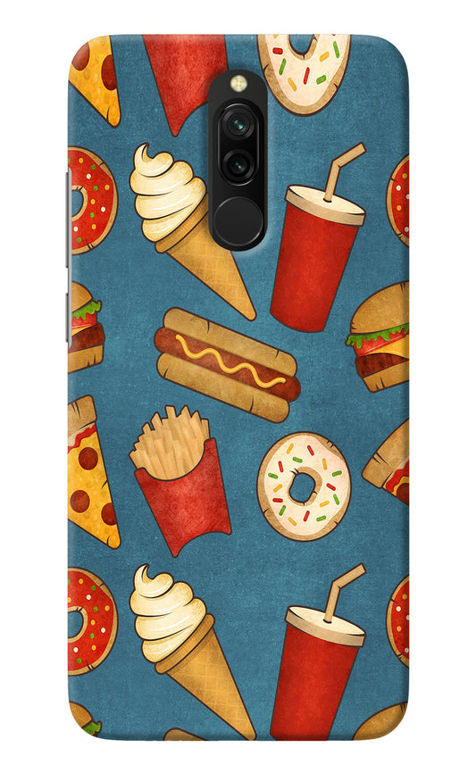 Foodie Redmi 8 Back Cover