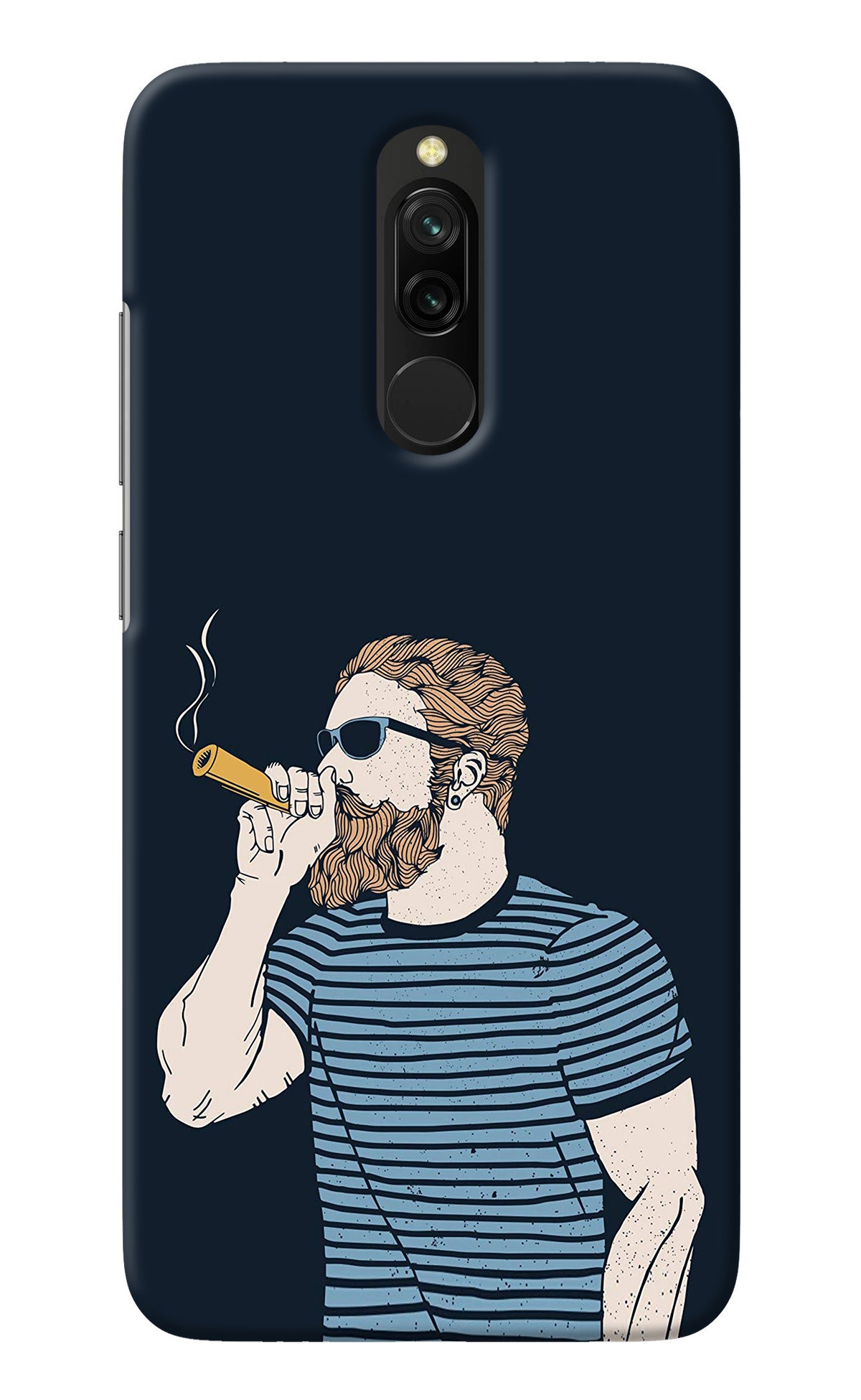 Smoking Redmi 8 Back Cover