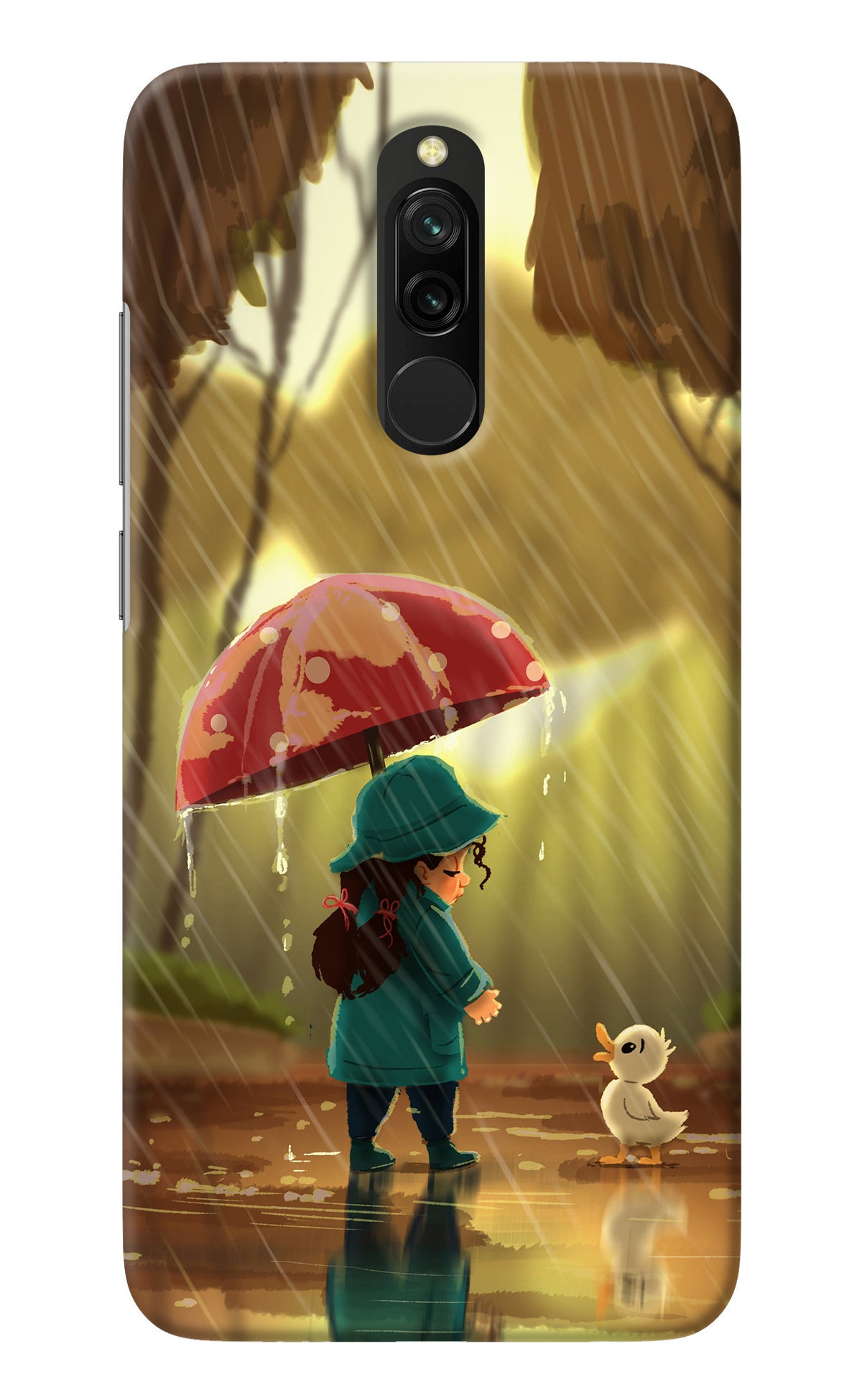 Rainy Day Redmi 8 Back Cover