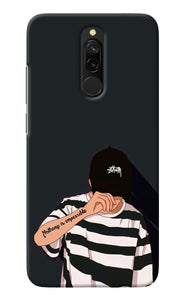 Aesthetic Boy Redmi 8 Back Cover