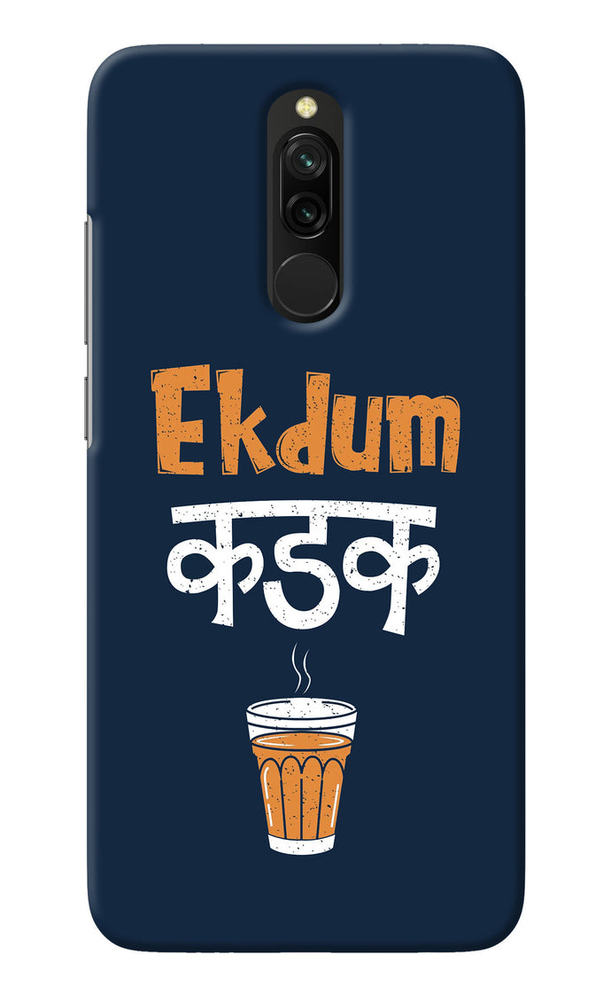 Ekdum Kadak Chai Redmi 8 Back Cover