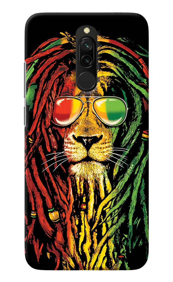 Rasta Lion Redmi 8 Back Cover