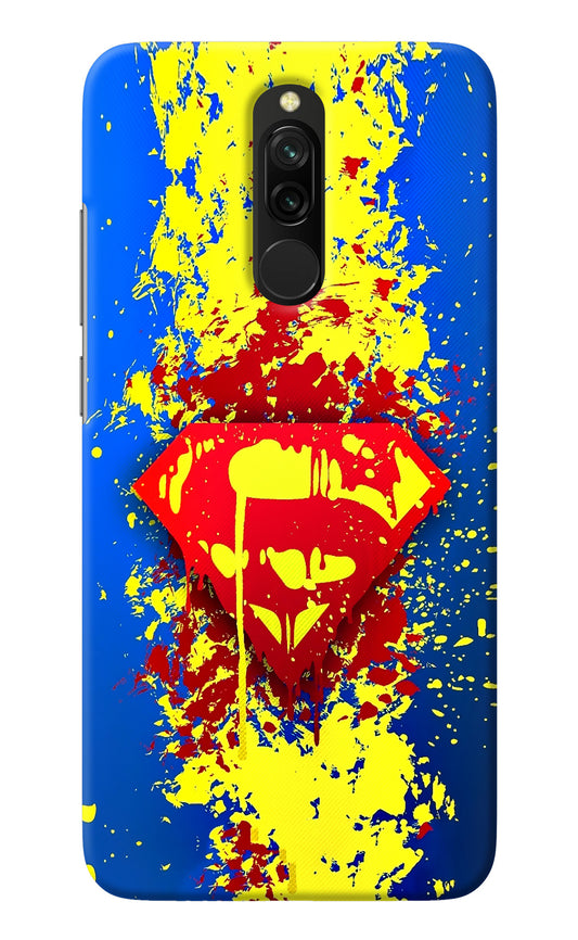 Superman logo Redmi 8 Back Cover