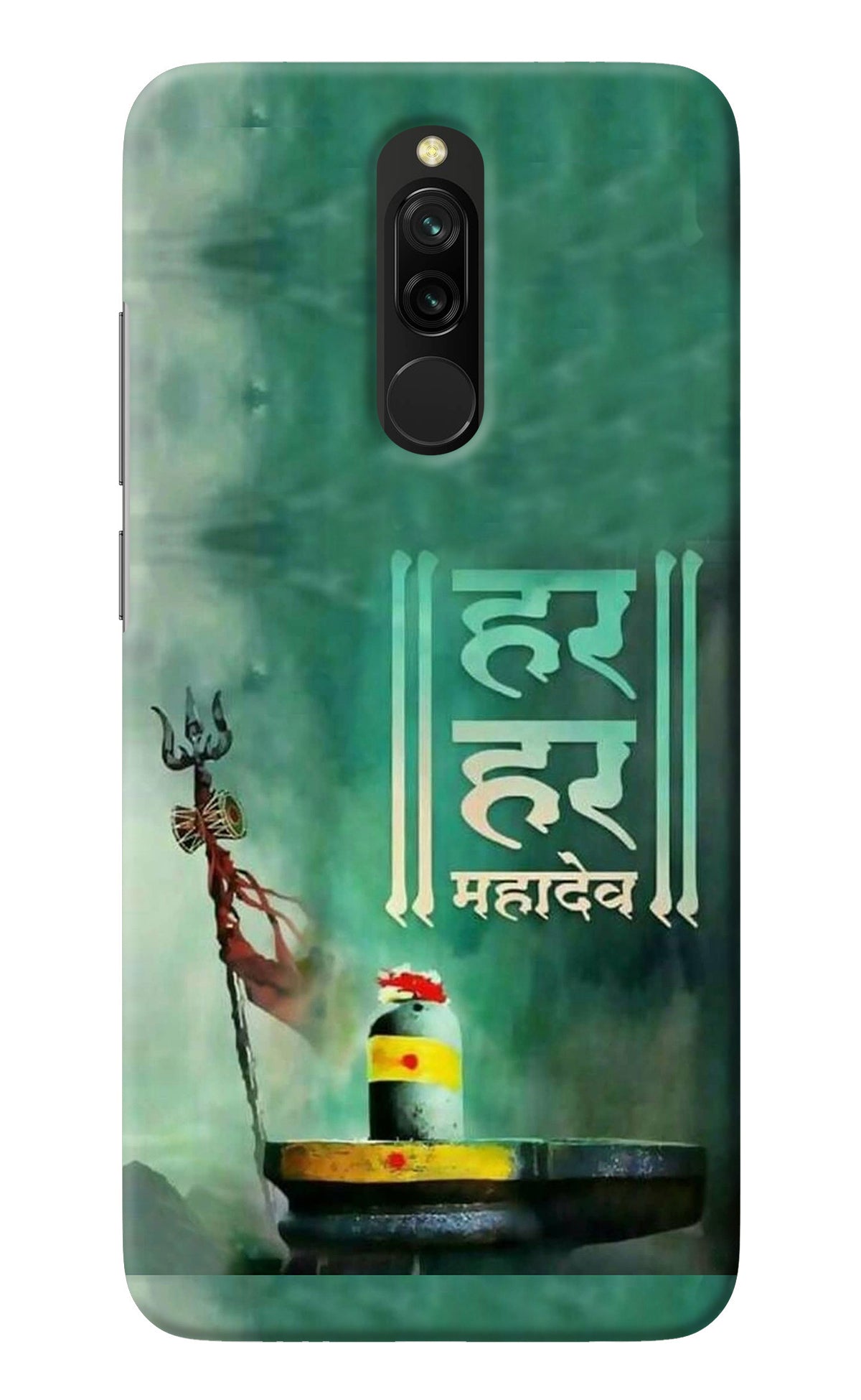 Har Har Mahadev Shivling Redmi 8 Back Cover