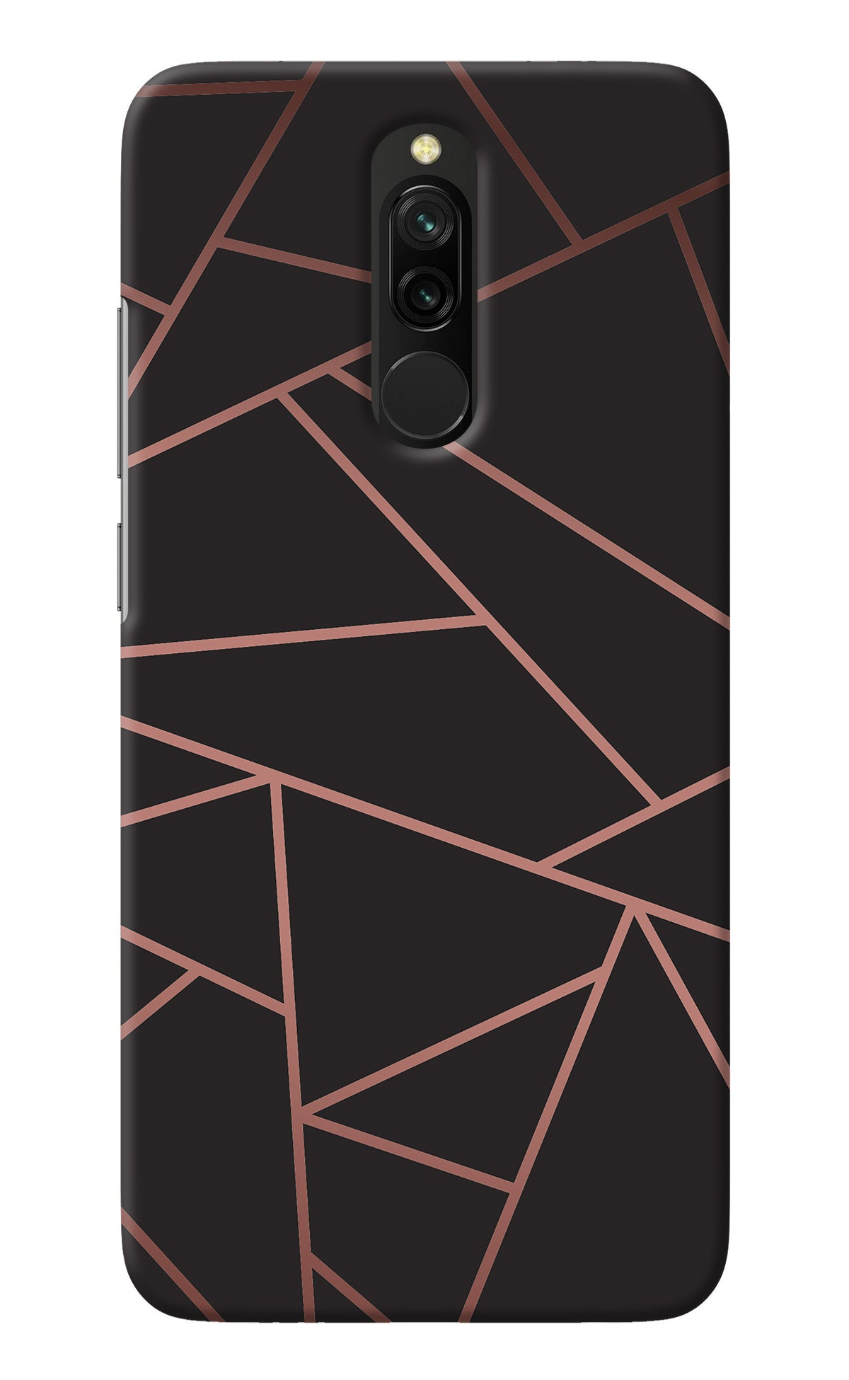 Geometric Pattern Redmi 8 Back Cover