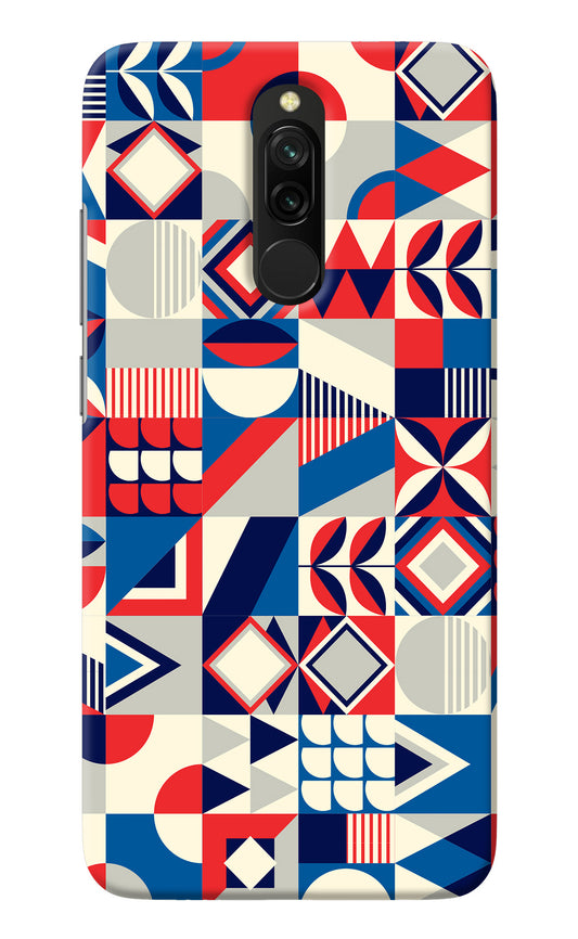 Colorful Pattern Redmi 8 Back Cover