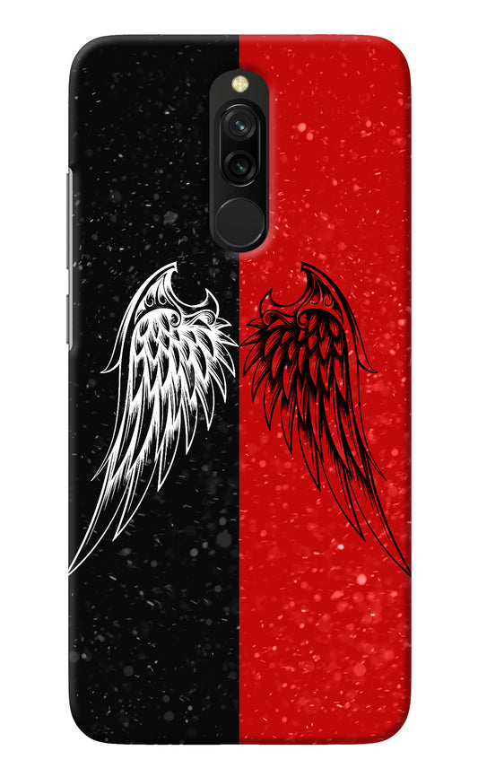 Wings Redmi 8 Back Cover