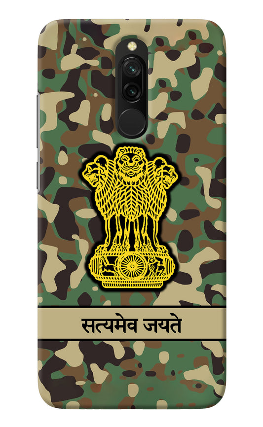 Satyamev Jayate Army Redmi 8 Back Cover