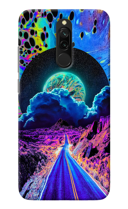 Psychedelic Painting Redmi 8 Back Cover