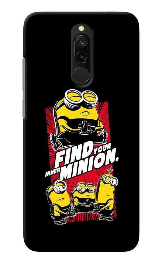 Find your inner Minion Redmi 8 Back Cover