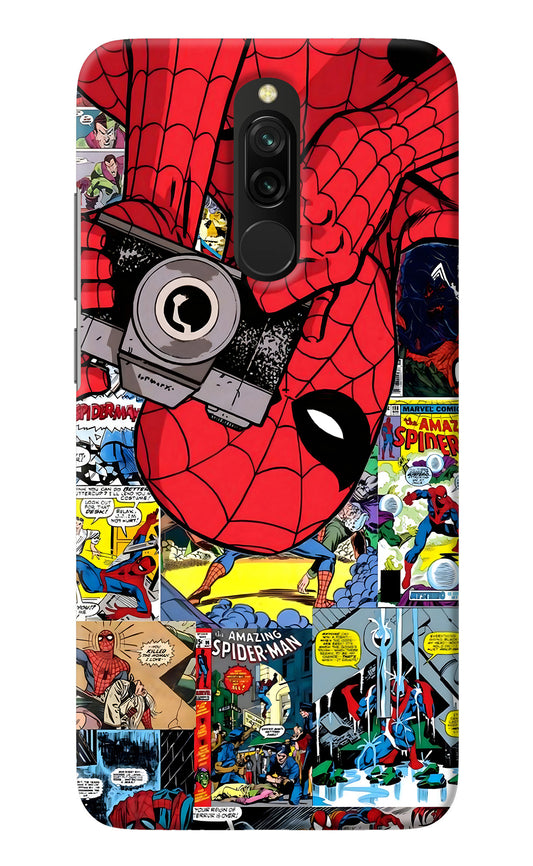 Spider Man Redmi 8 Back Cover