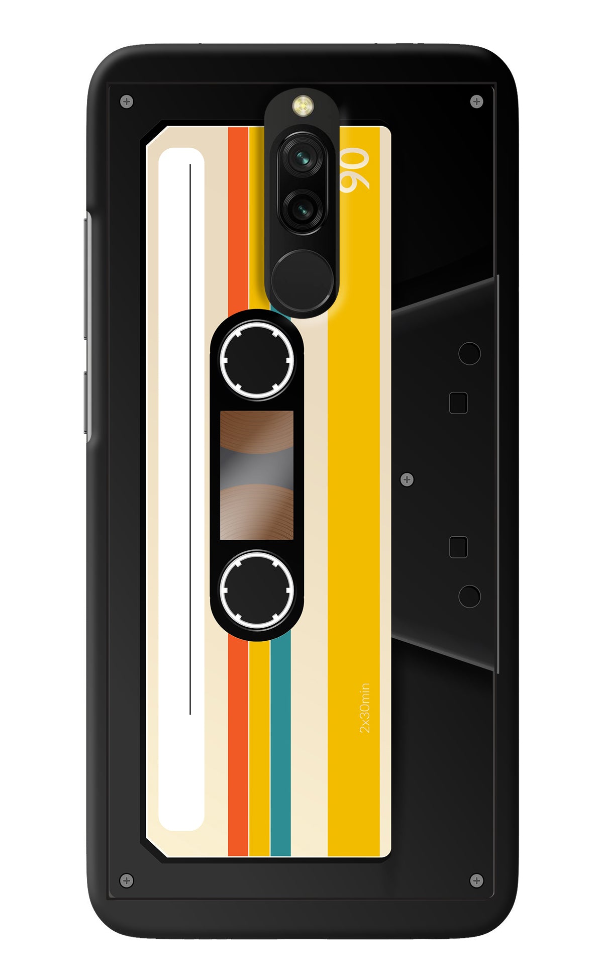 Tape Cassette Redmi 8 Back Cover