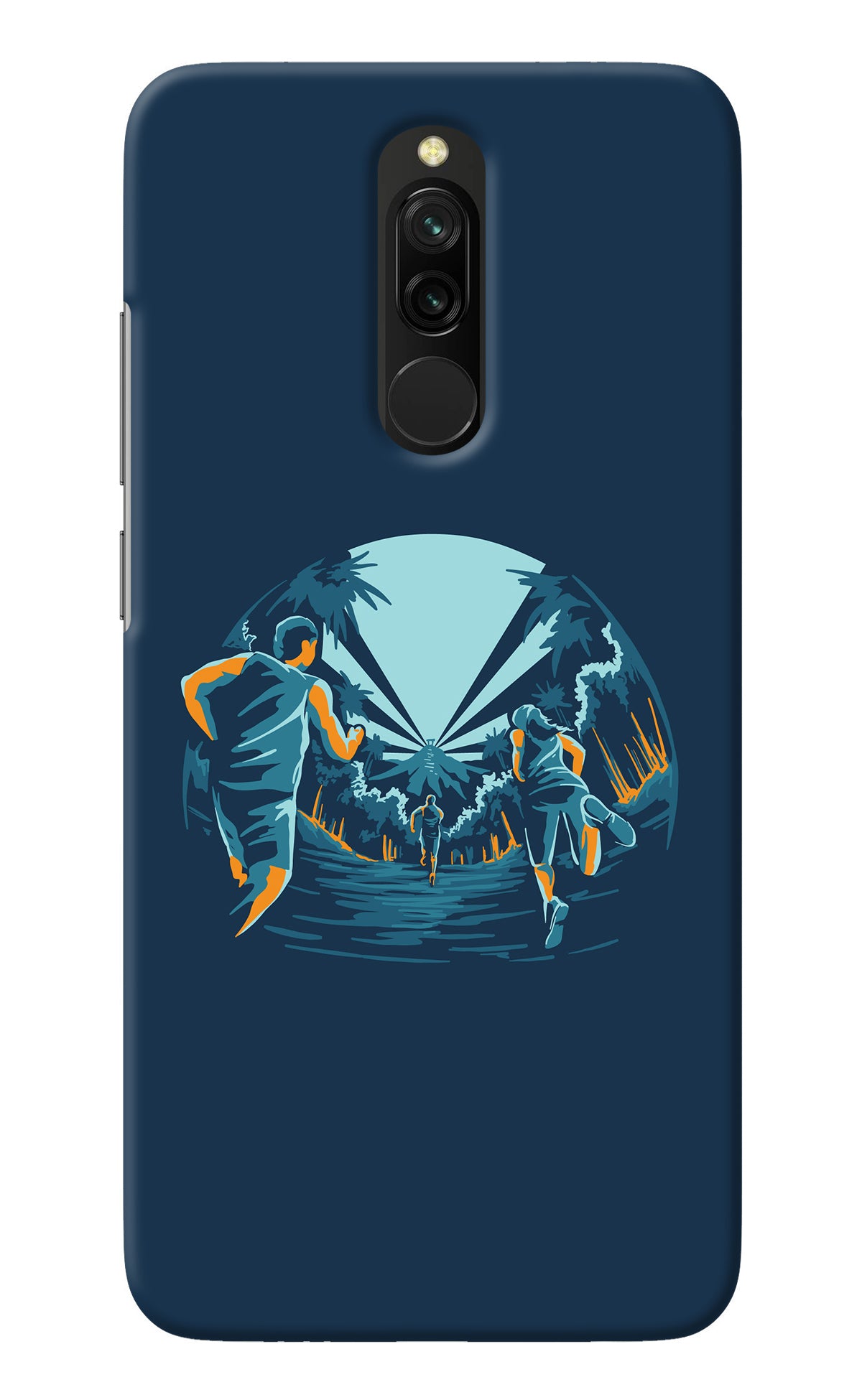 Team Run Redmi 8 Back Cover