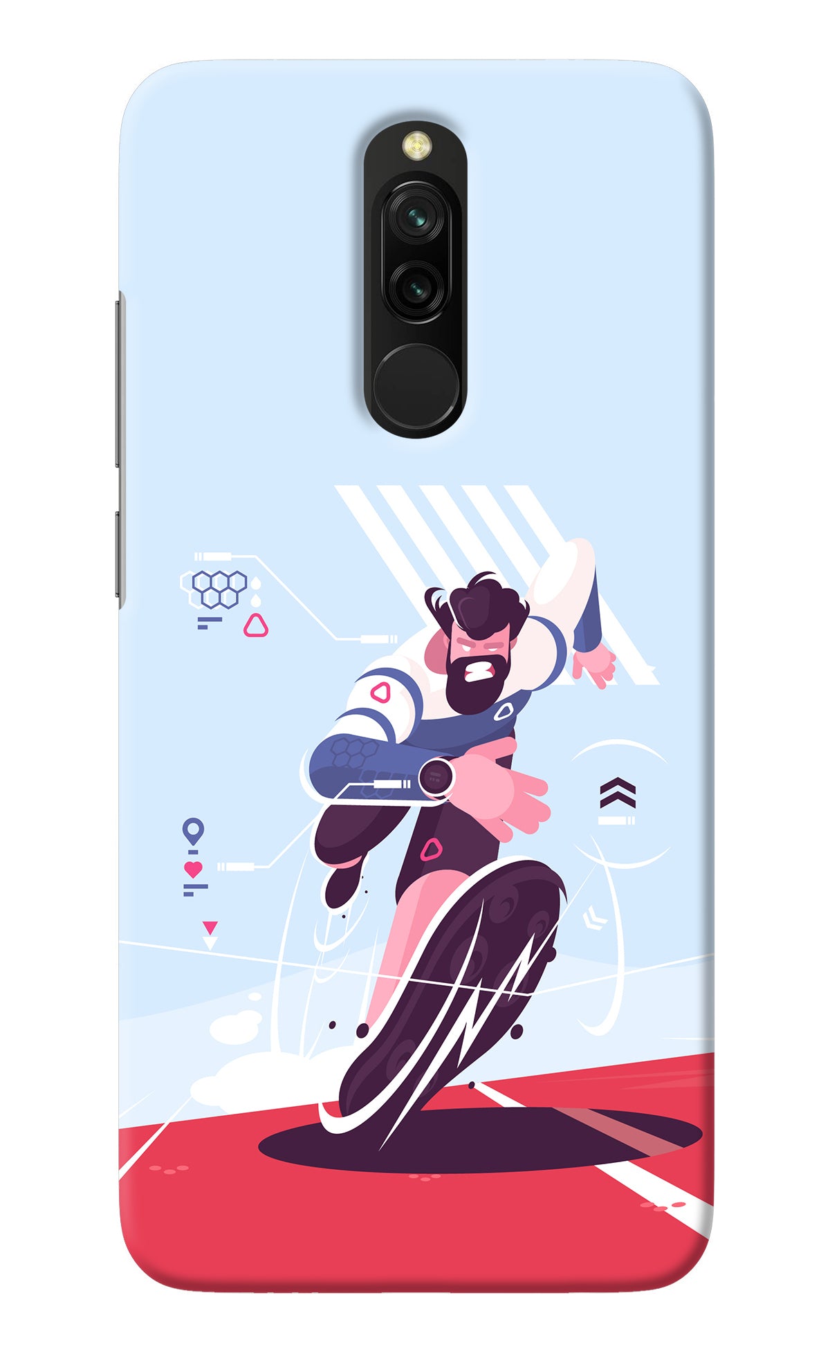 Run Pro Redmi 8 Back Cover