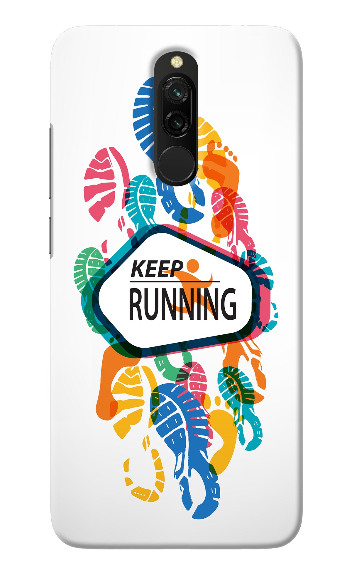 Keep Running Redmi 8 Back Cover