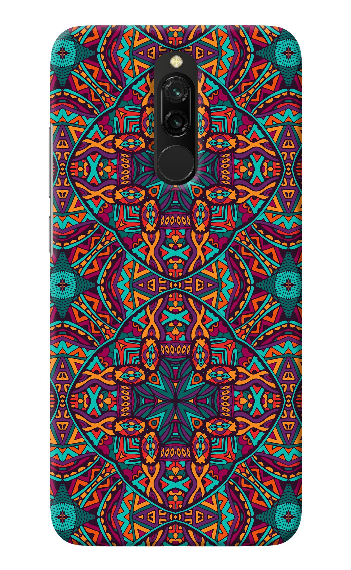 Colour Mandala Redmi 8 Back Cover