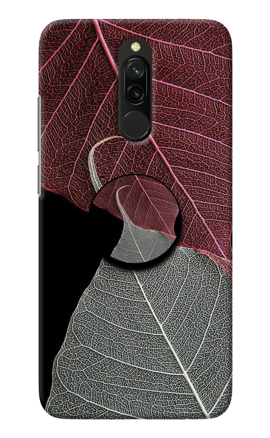 Leaf Pattern Redmi 8 Pop Case