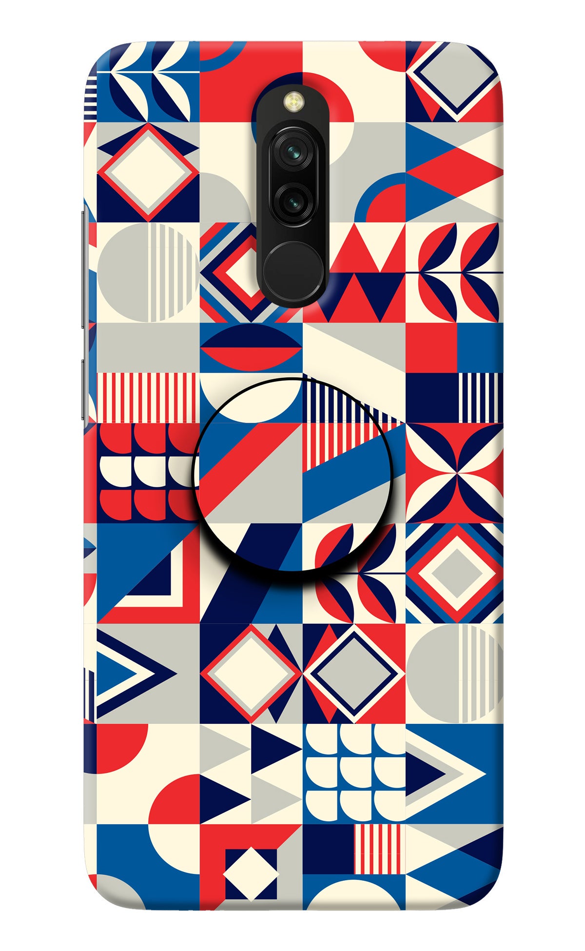 Colorful Pattern Redmi 8 Pop Case