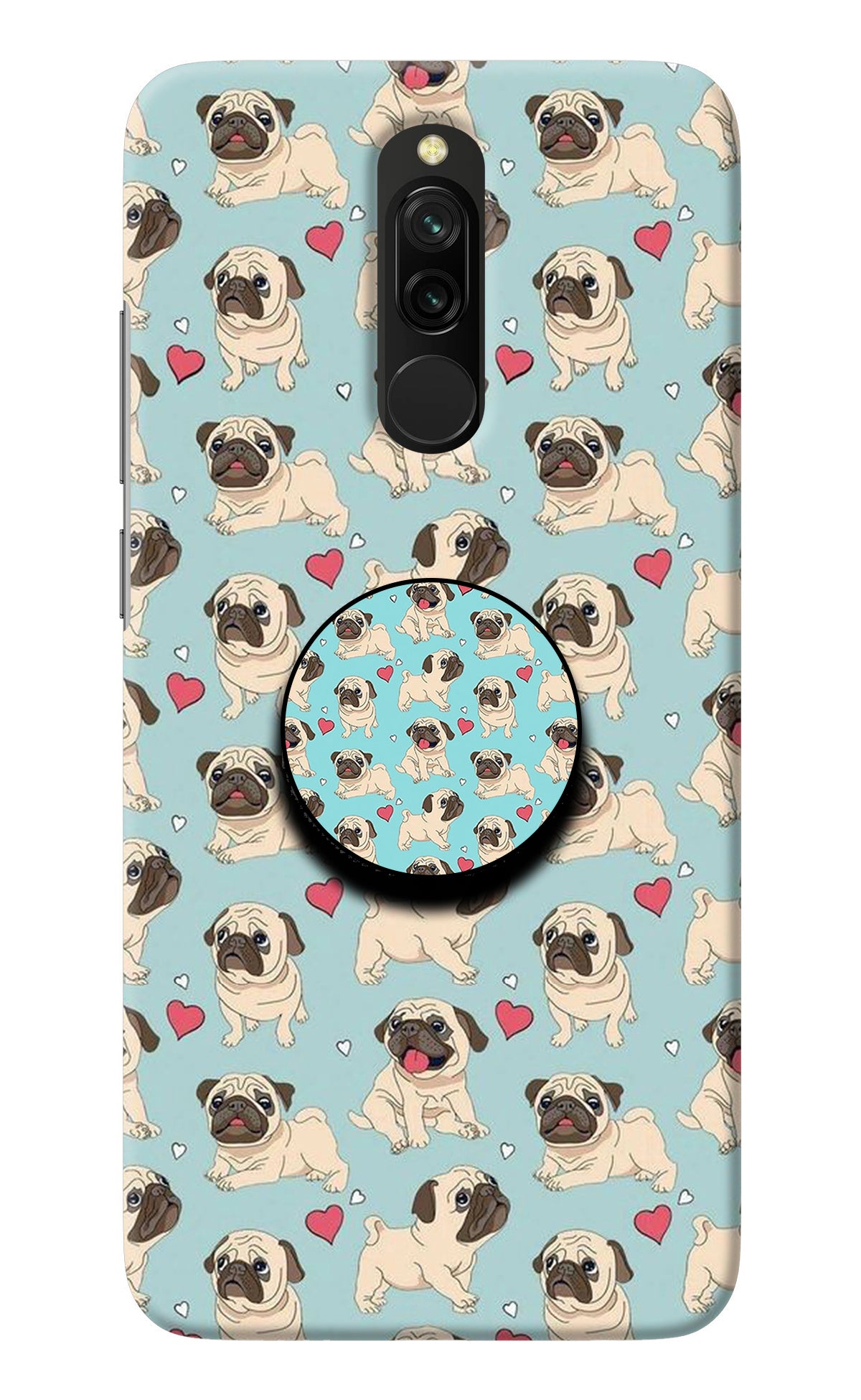 Pug Dog Redmi 8 Pop Case