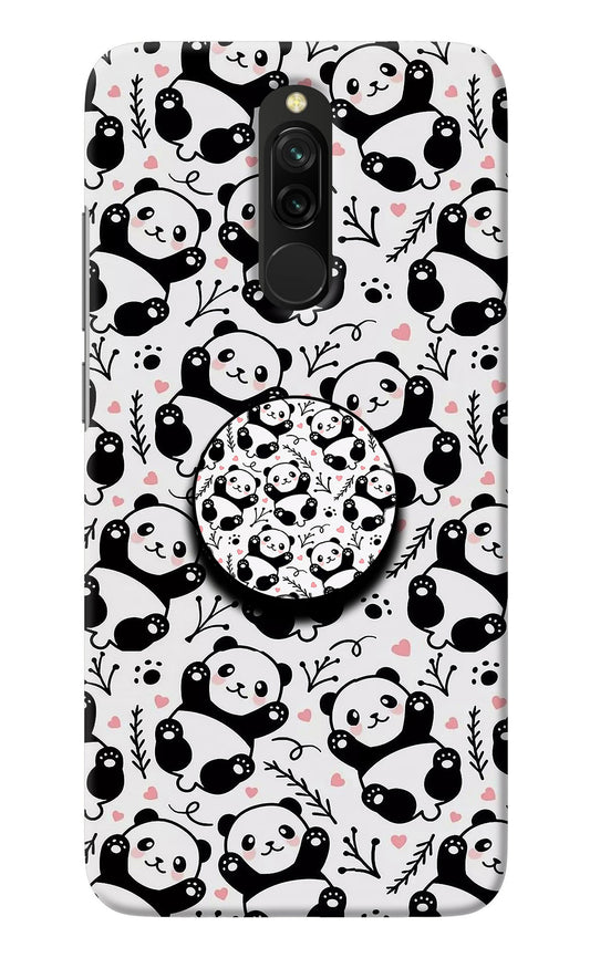 Cute Panda Redmi 8 Pop Case