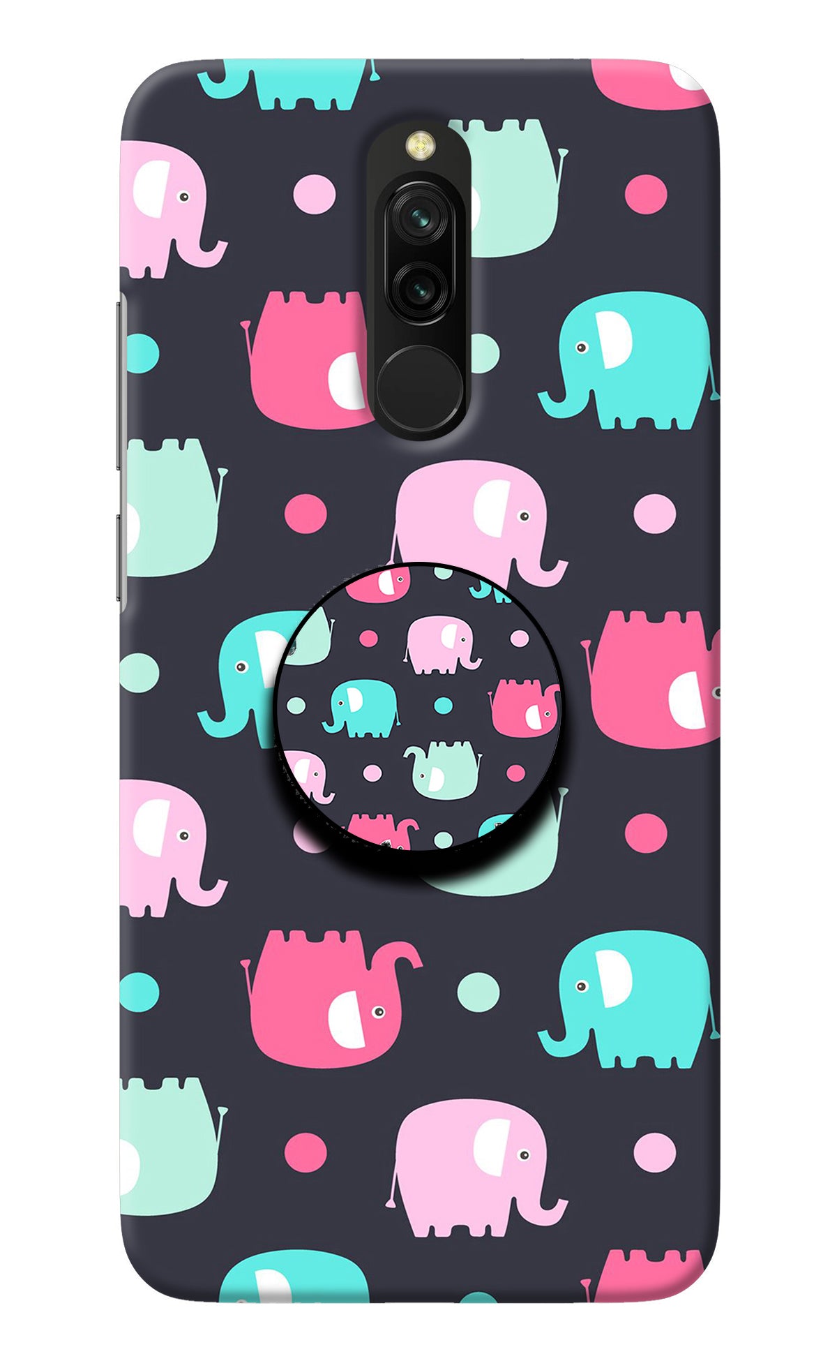 Baby Elephants Redmi 8 Pop Case