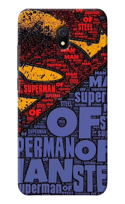 Superman Redmi 8A Back Cover