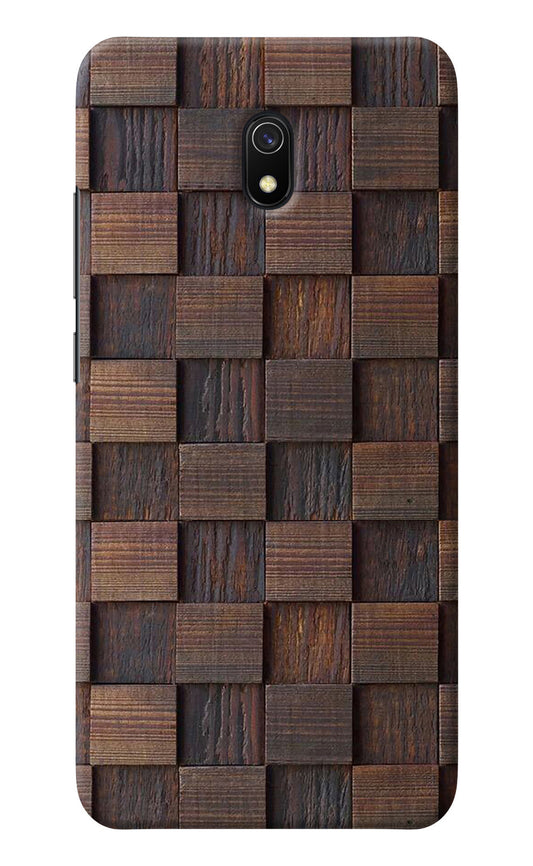 Wooden Cube Design Redmi 8A Back Cover
