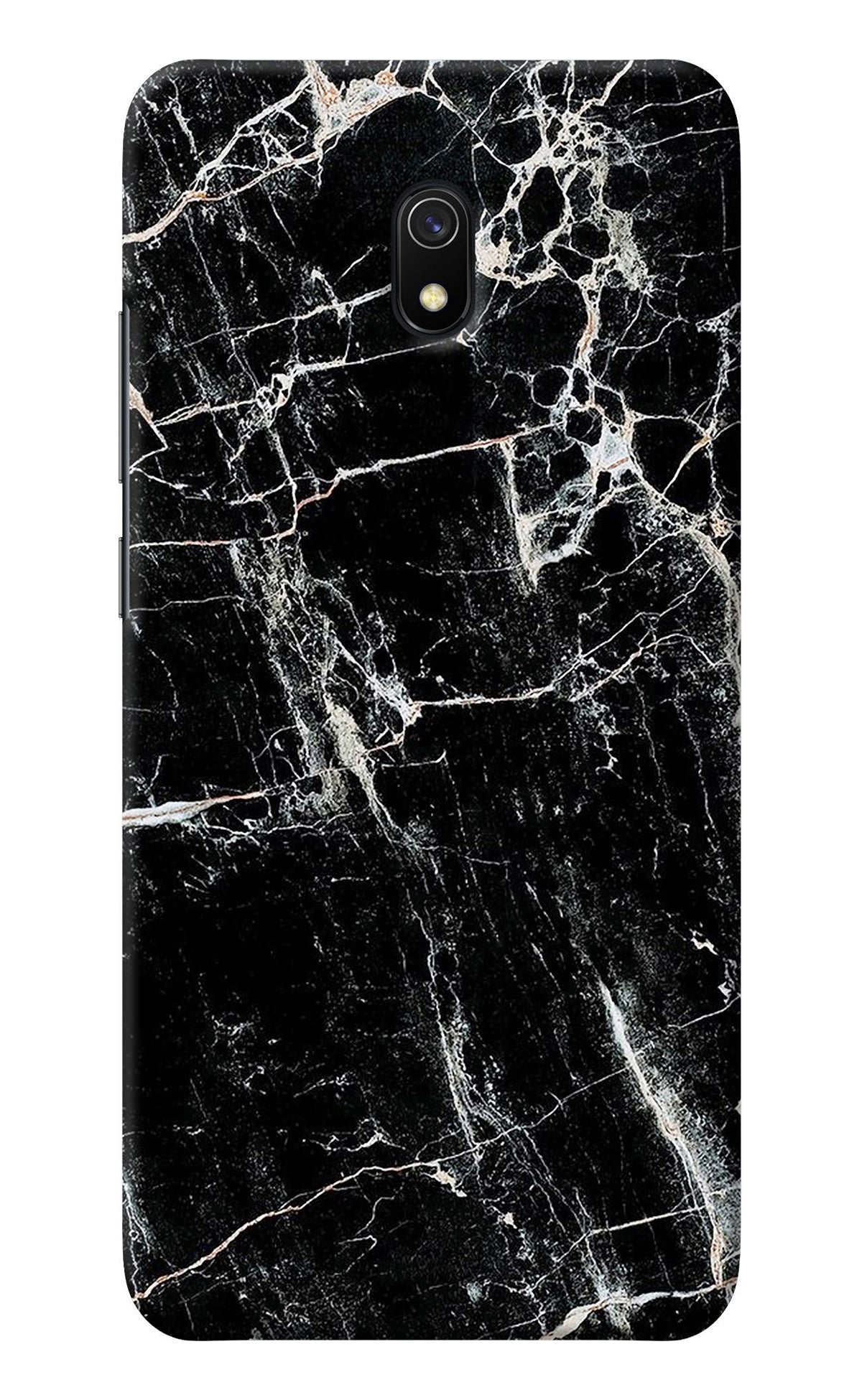 Black Marble Texture Redmi 8A Back Cover