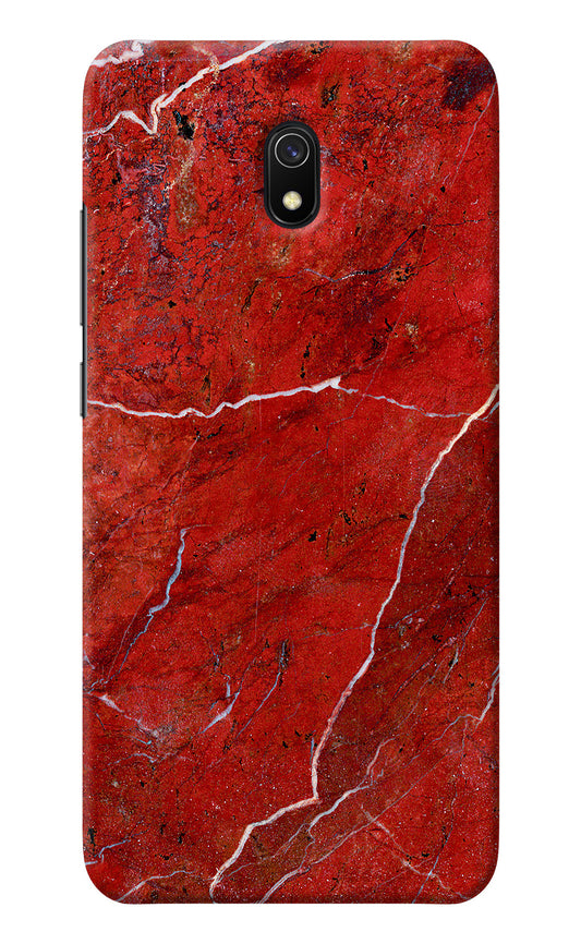 Red Marble Design Redmi 8A Back Cover