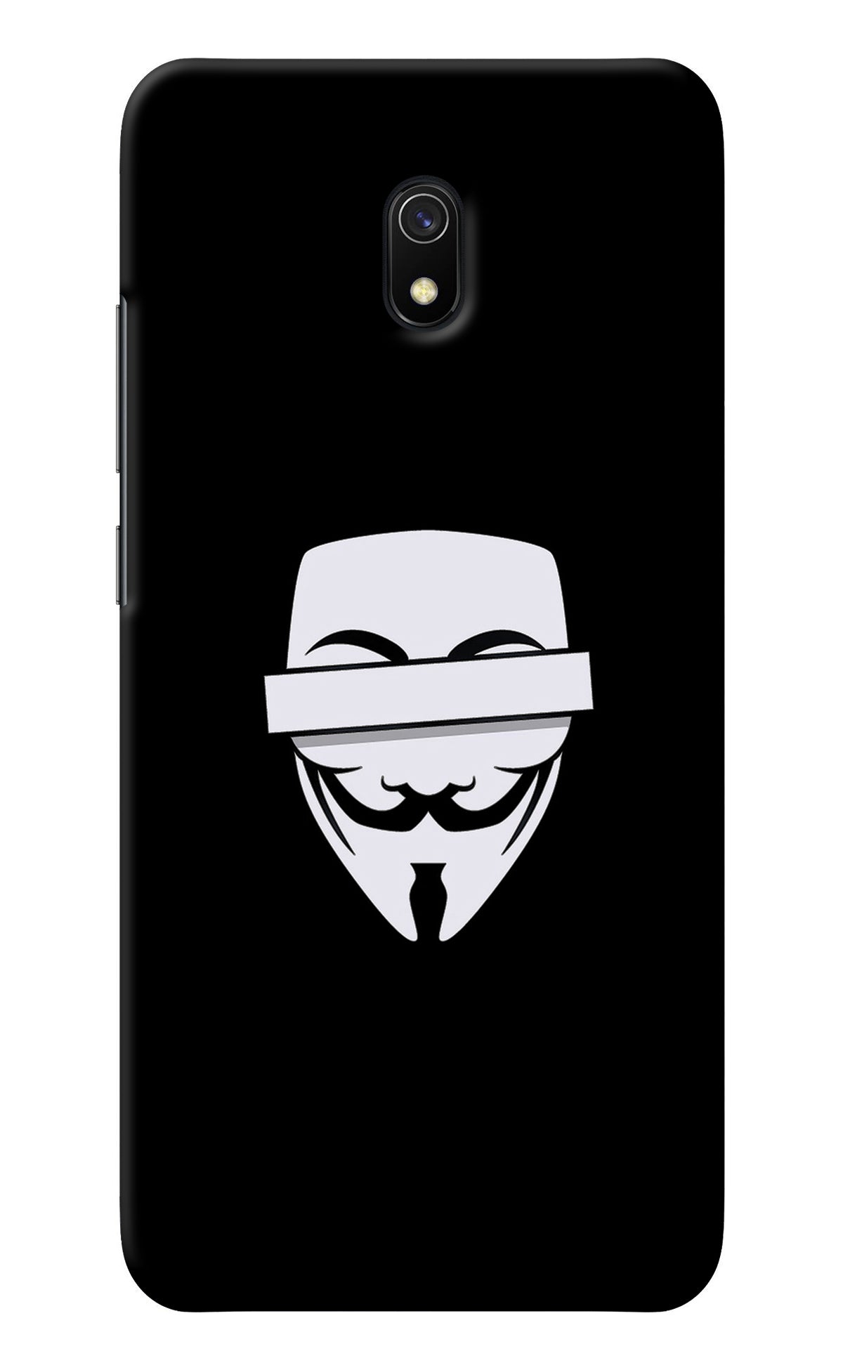 Anonymous Face Redmi 8A Back Cover