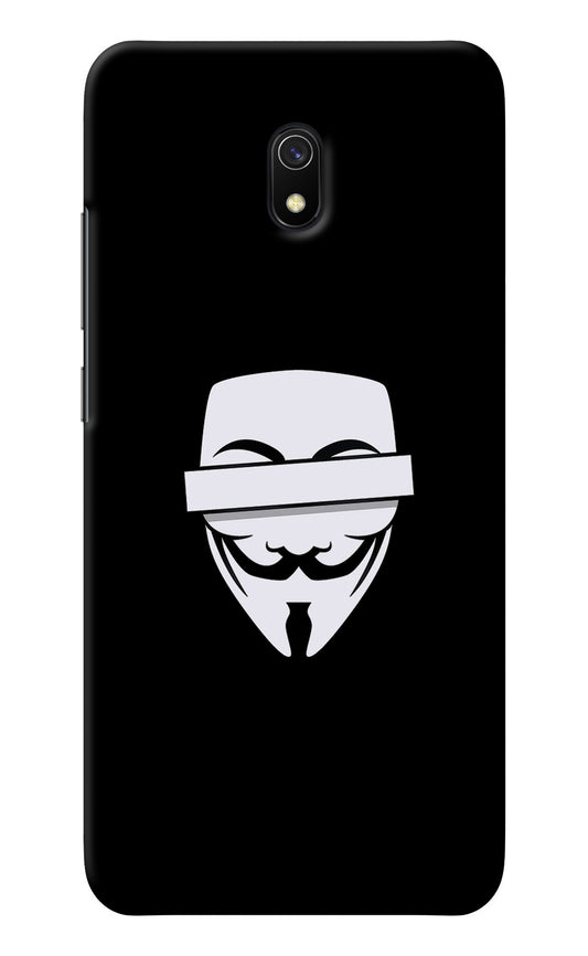 Anonymous Face Redmi 8A Back Cover