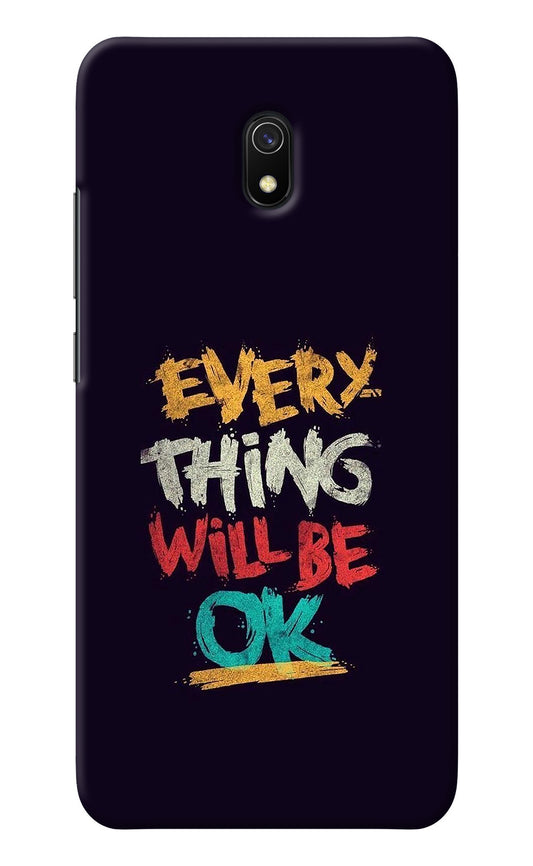 Everything Will Be Ok Redmi 8A Back Cover