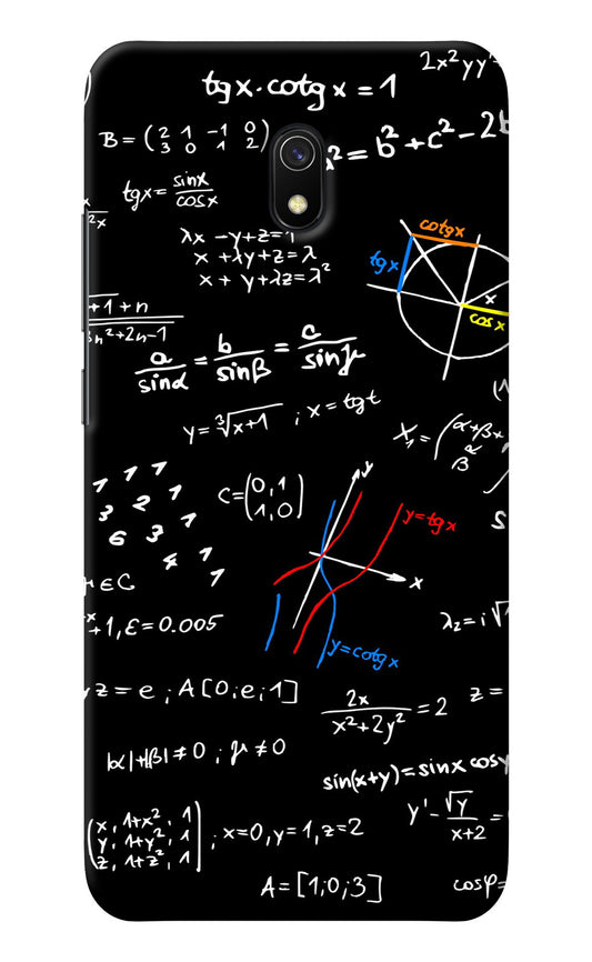 Mathematics Formula Redmi 8A Back Cover