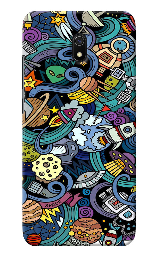 Space Abstract Redmi 8A Back Cover