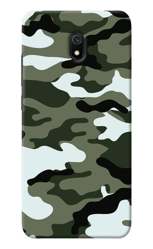 Camouflage Redmi 8A Back Cover