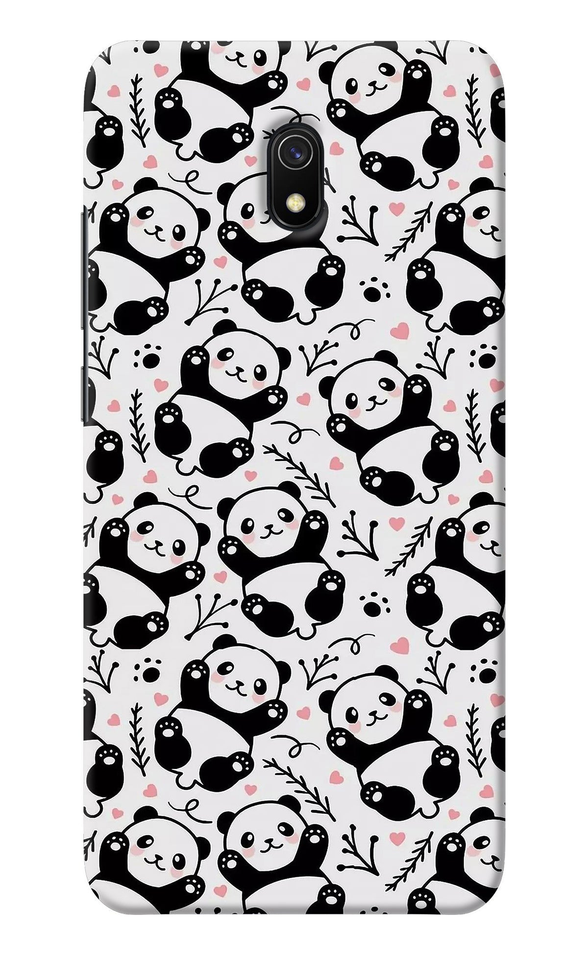 Cute Panda Redmi 8A Back Cover