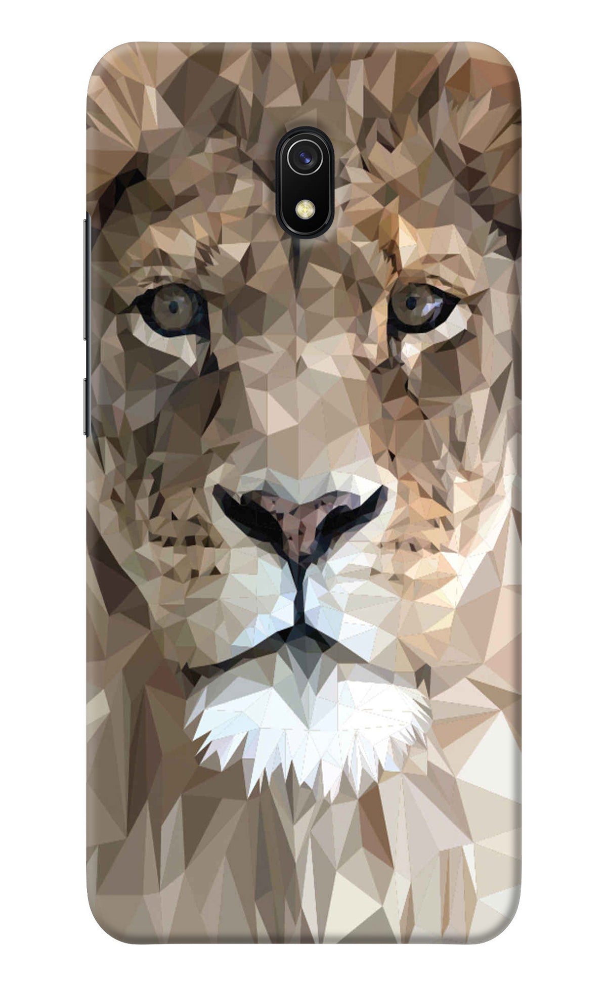 Lion Art Redmi 8A Back Cover