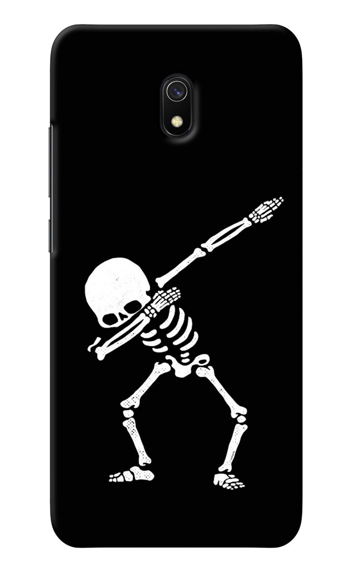 Dabbing Skeleton Art Redmi 8A Back Cover