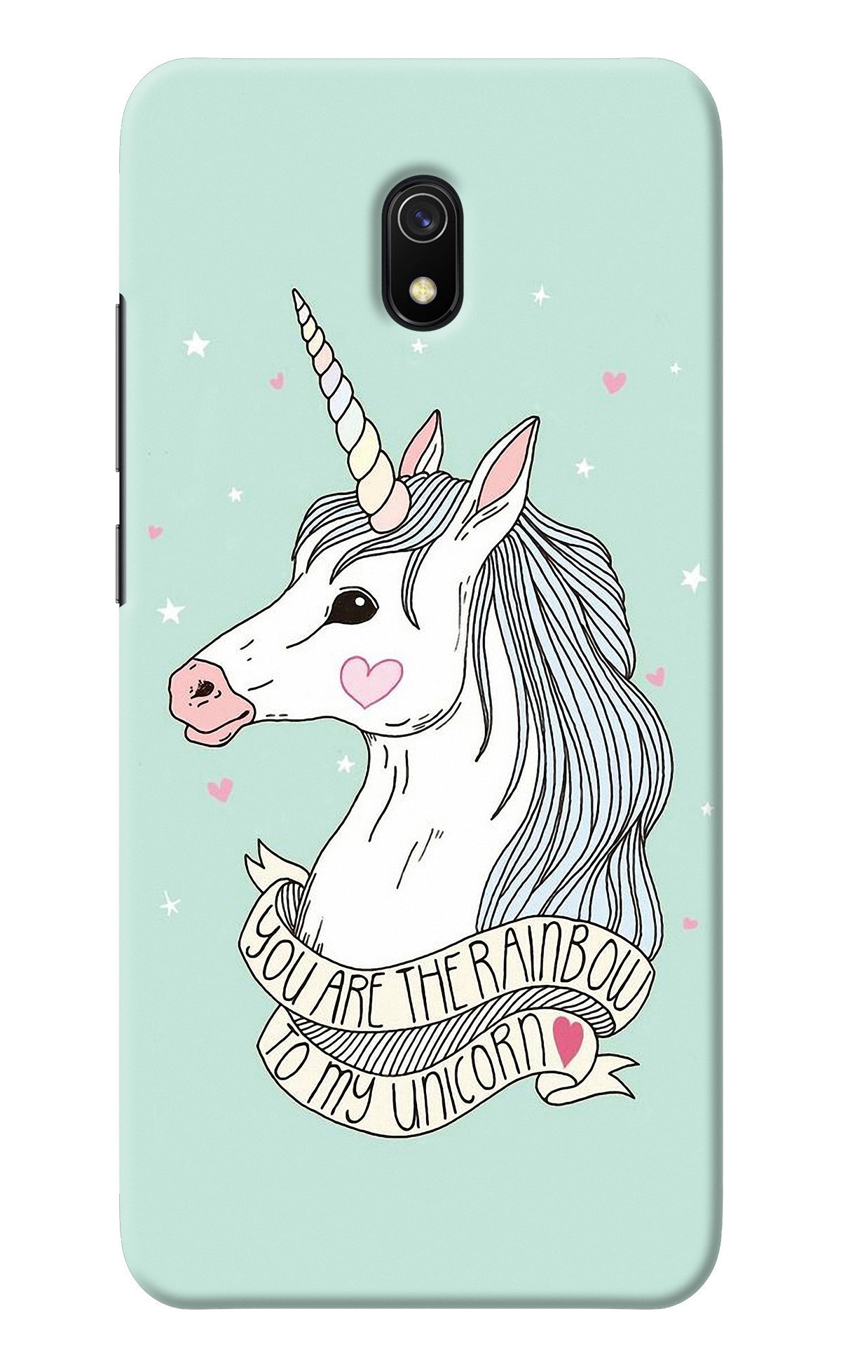 Unicorn Wallpaper Redmi 8A Back Cover