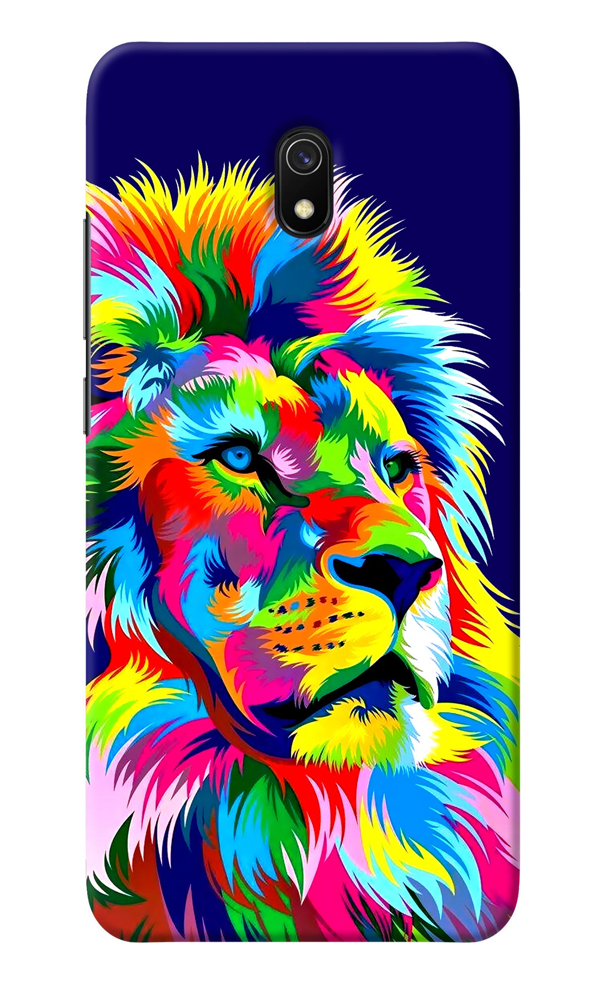 Vector Art Lion Redmi 8A Back Cover