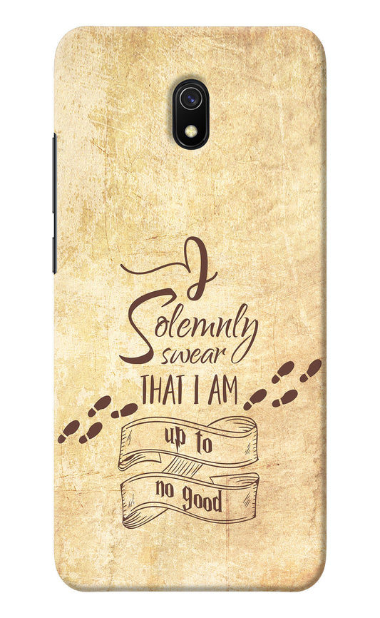 I Solemnly swear that i up to no good Redmi 8A Back Cover