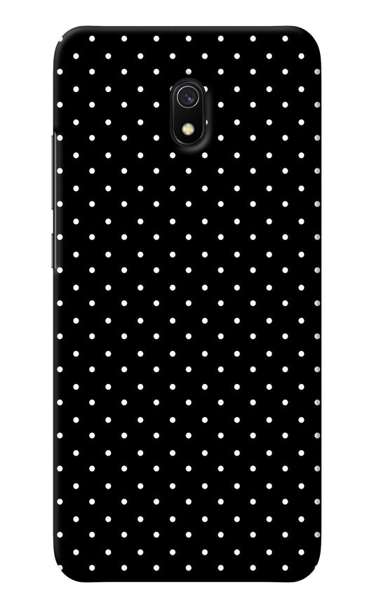 White Dots Redmi 8A Back Cover